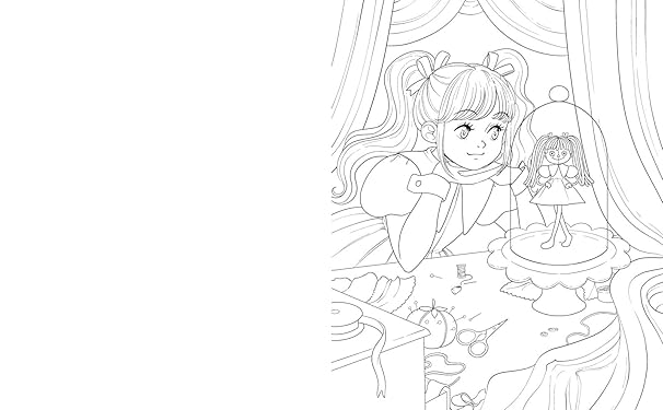Wonderfully Weird Manga Coloring Book