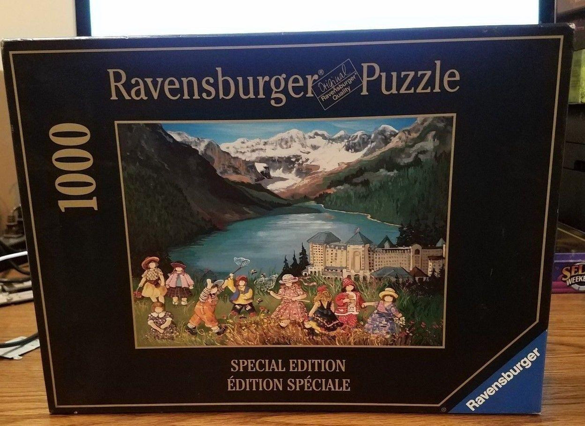 Pauline Paquin, Lake Louise, 1000 Piece Puzzle, Ravensburger, USED