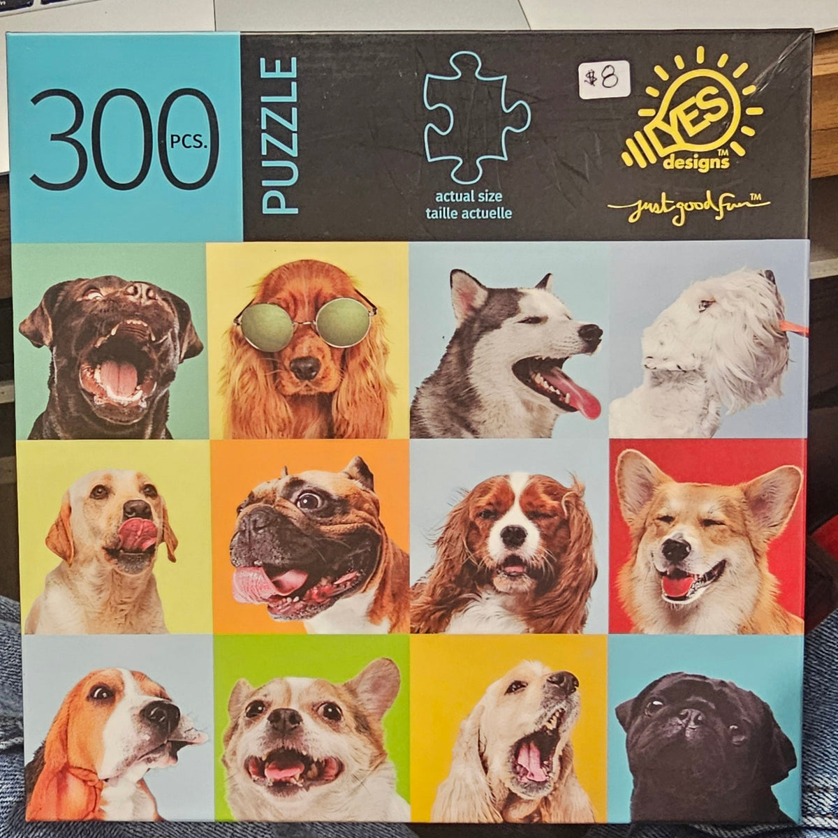 Dogs, 300 Piece Puzzle, Yes Designs