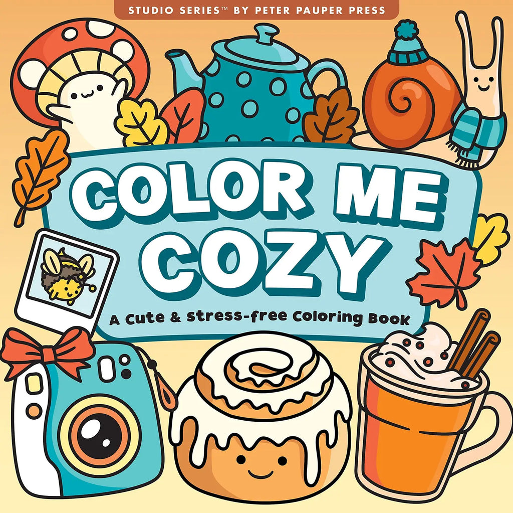 Color Me Cozy Adult Coloring Book