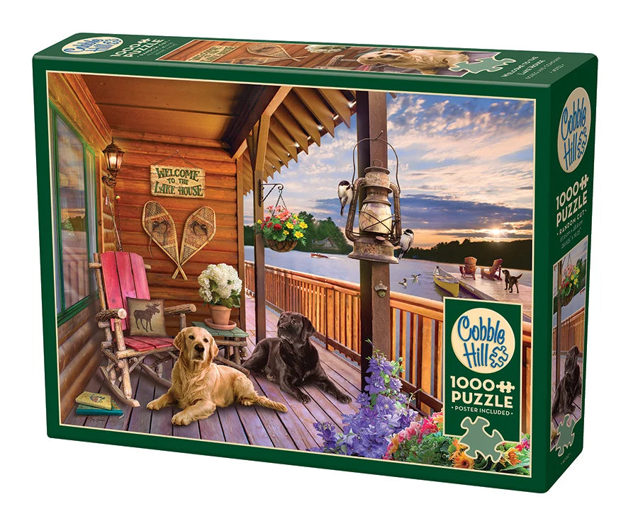 Welcome to the Lake, Cobble Hill, 1000 Piece Puzzle