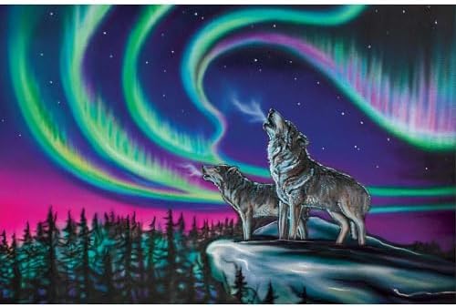 Indigenous Puzzle - Sky Dance - Wolf Song  1000 pieces