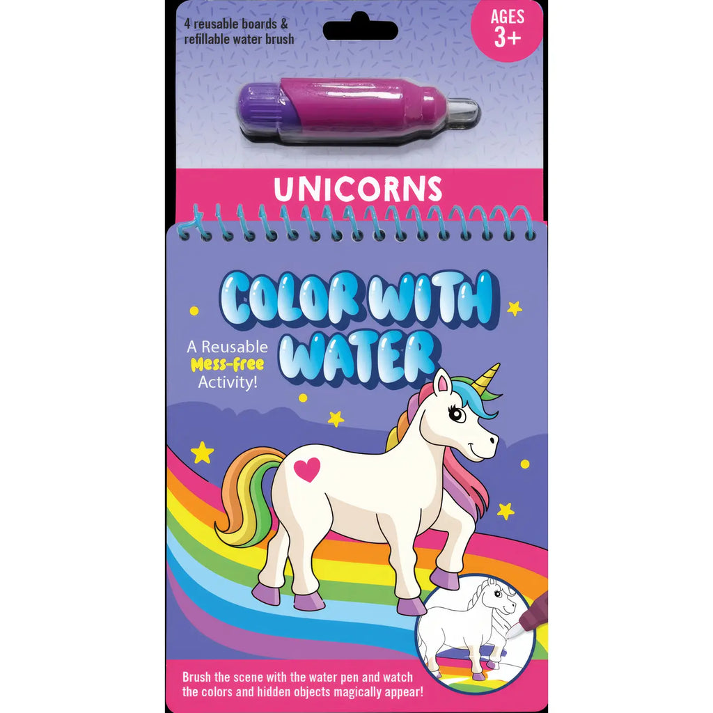 Color With Water - Unicorns