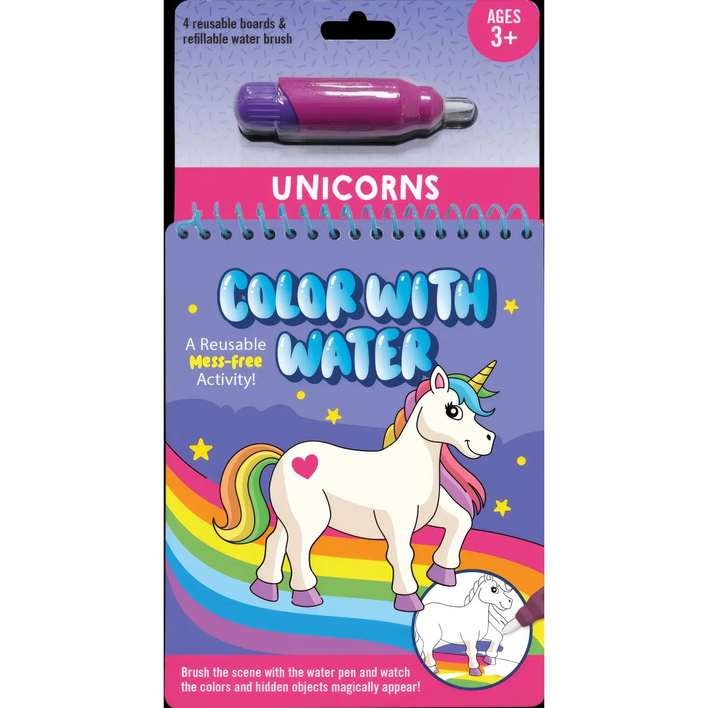 Color With Water - Unicorns