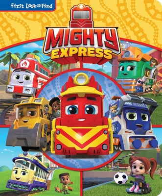 Mighty Express First Look and Find Activity Book - PI Kids,  Blue Kangaroo Design