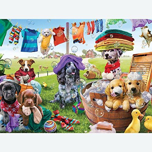Puppies Playing- Bits and Pieces - 300 Pieces