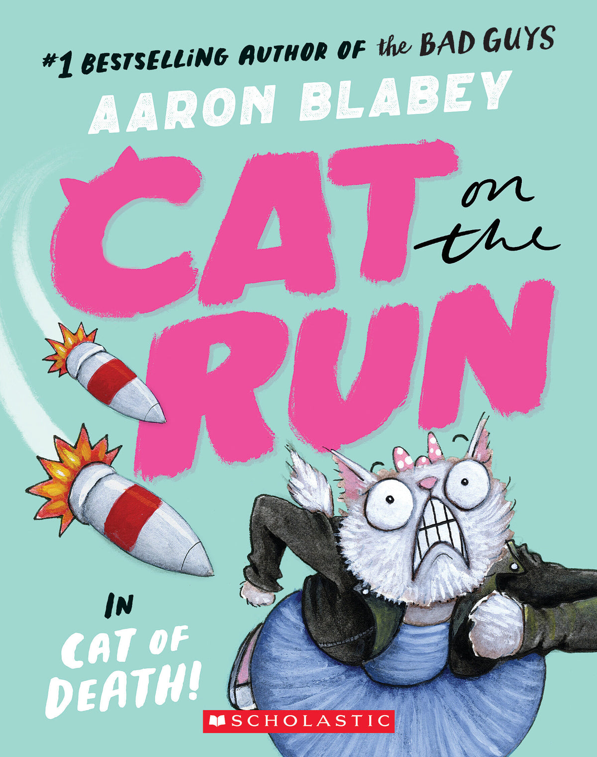 Cat on the Run in Cat of Death! - Aaron Blabey