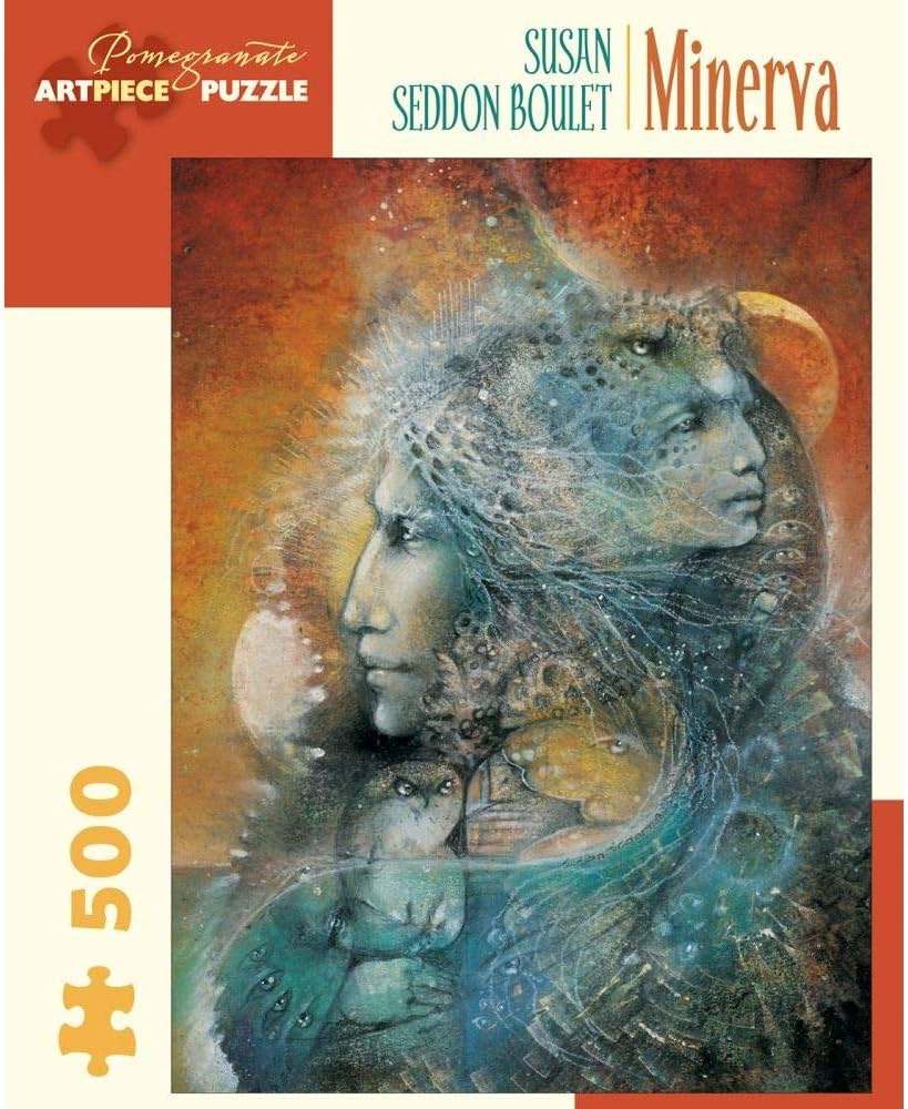 Susan Seddon Boulet: Minerva, 500 Piece Puzzle, Pomegranate ARTPIECE PUZZLE