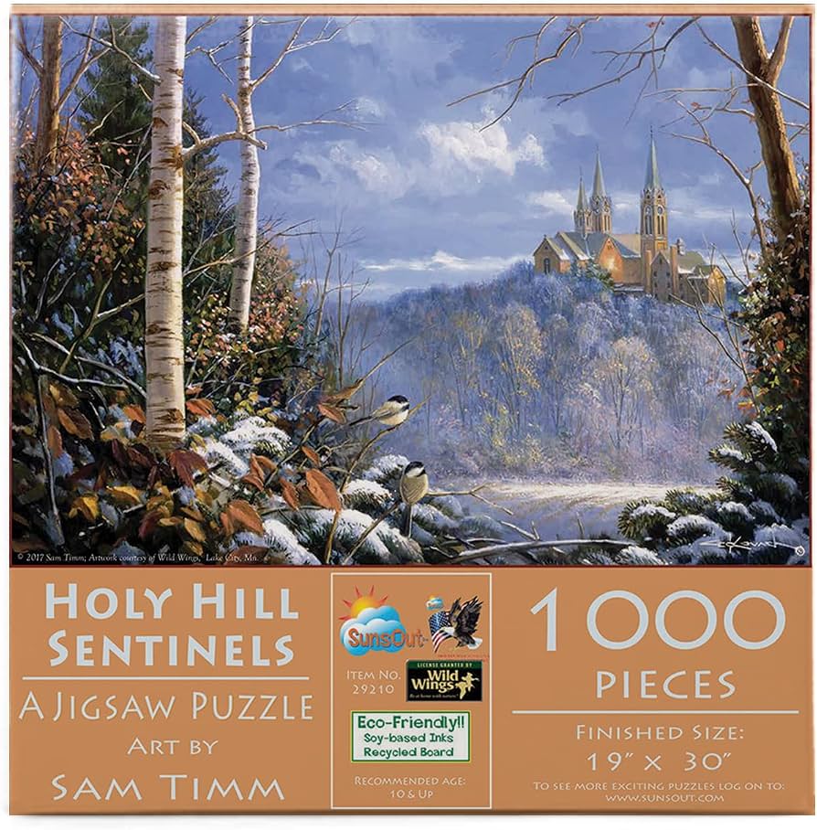 Holy Hill Sentinels, 1000 Piece Puzzle, Suns Out