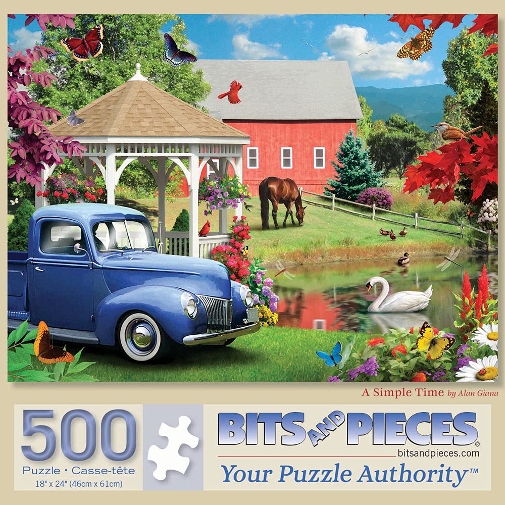 A Simple Time, 500 Piece Puzzle - USED