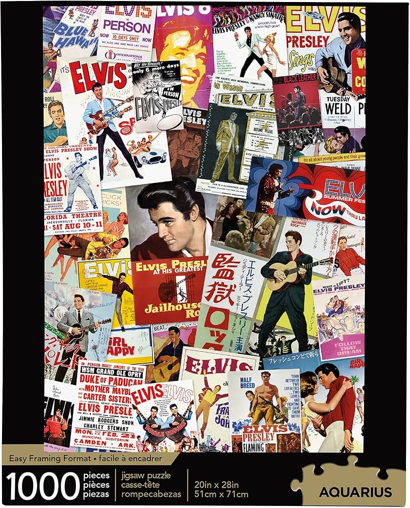 Elvis - 1000pc Puzzle - Aquarius
