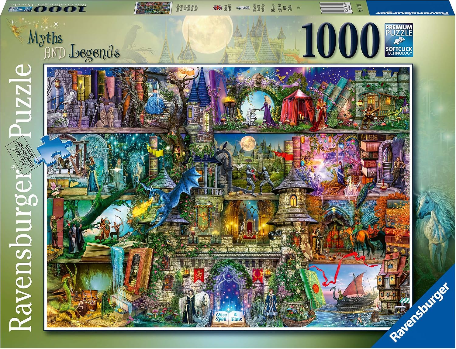 Myths and Legends, Ravensburger Puzzle, 1000 Pieces