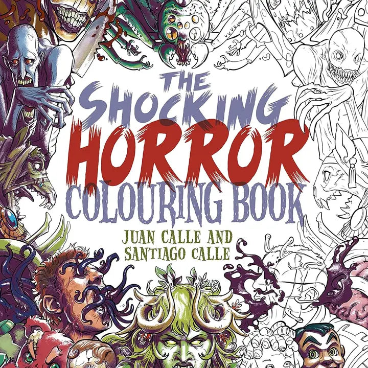 Shocking Horror Coloring Book