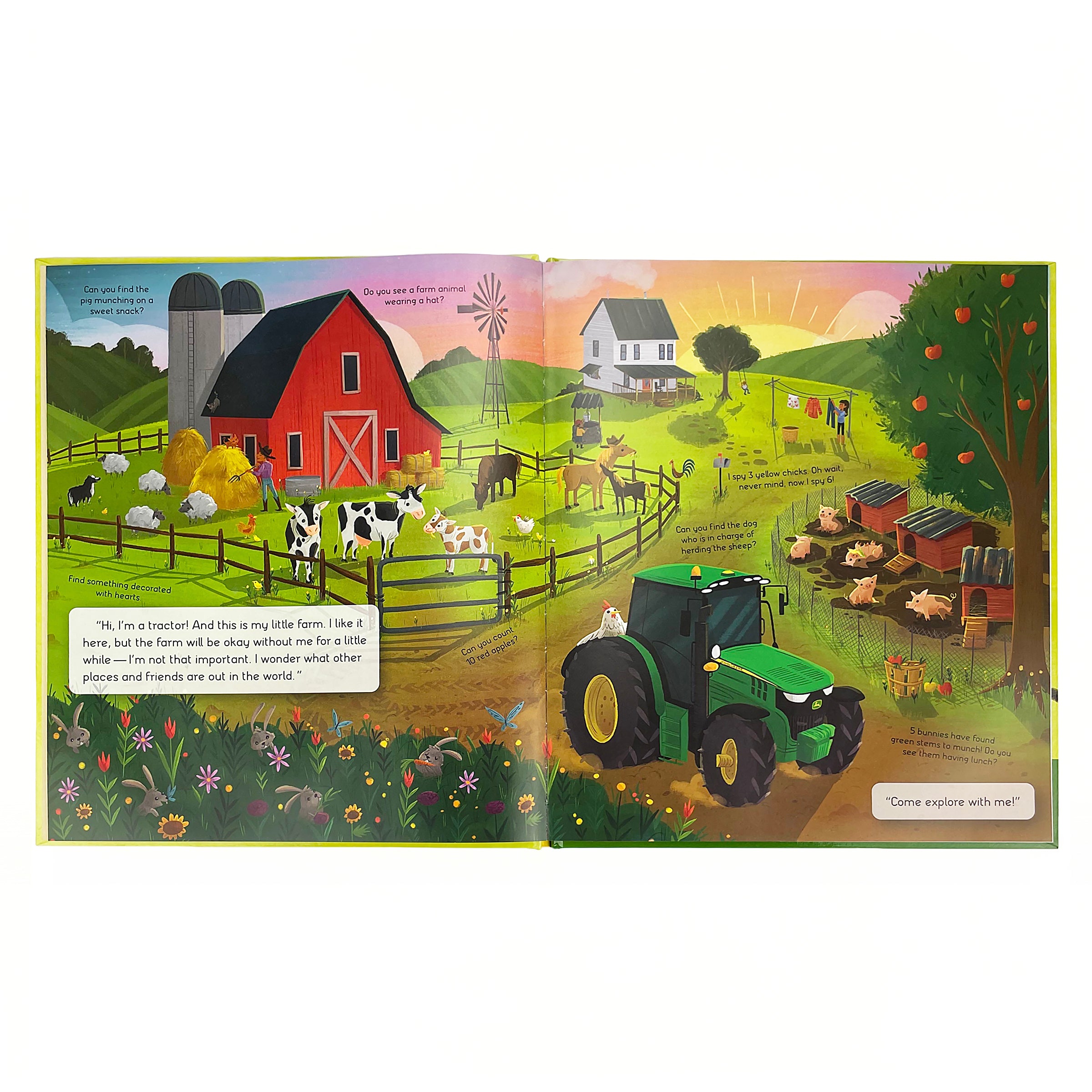 John Deere Kids Farm & Find: I Spy With My LIttle Eye