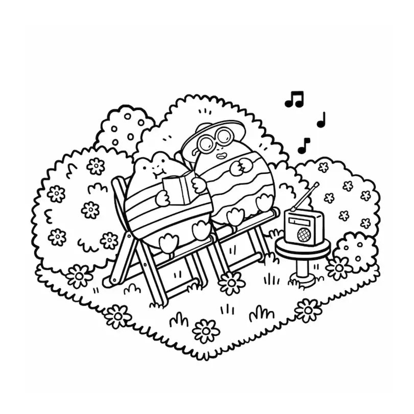 Coloring Corner: Cozy Gardens
