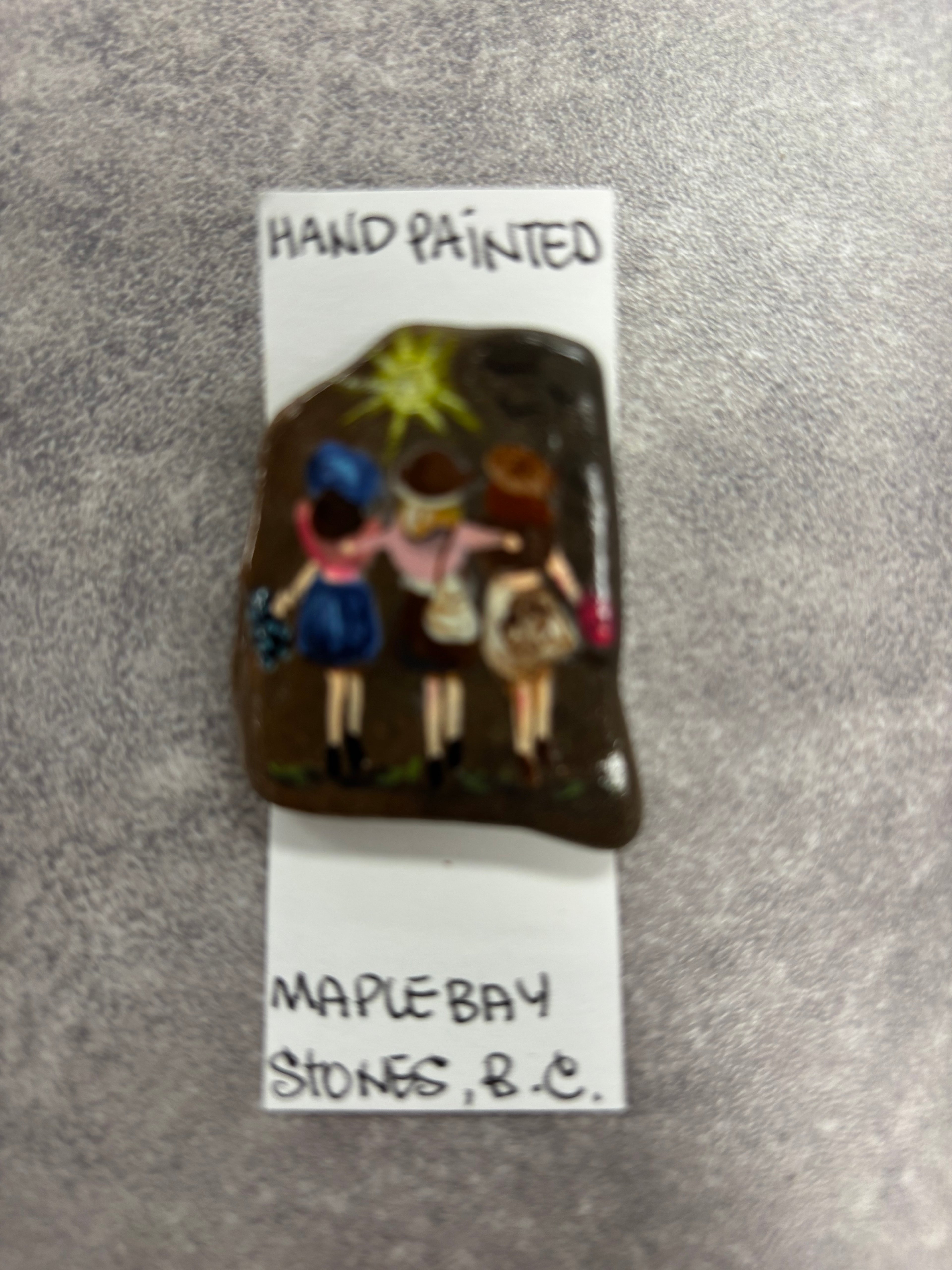 Rock Pin: Friends - Jenni Howse Art