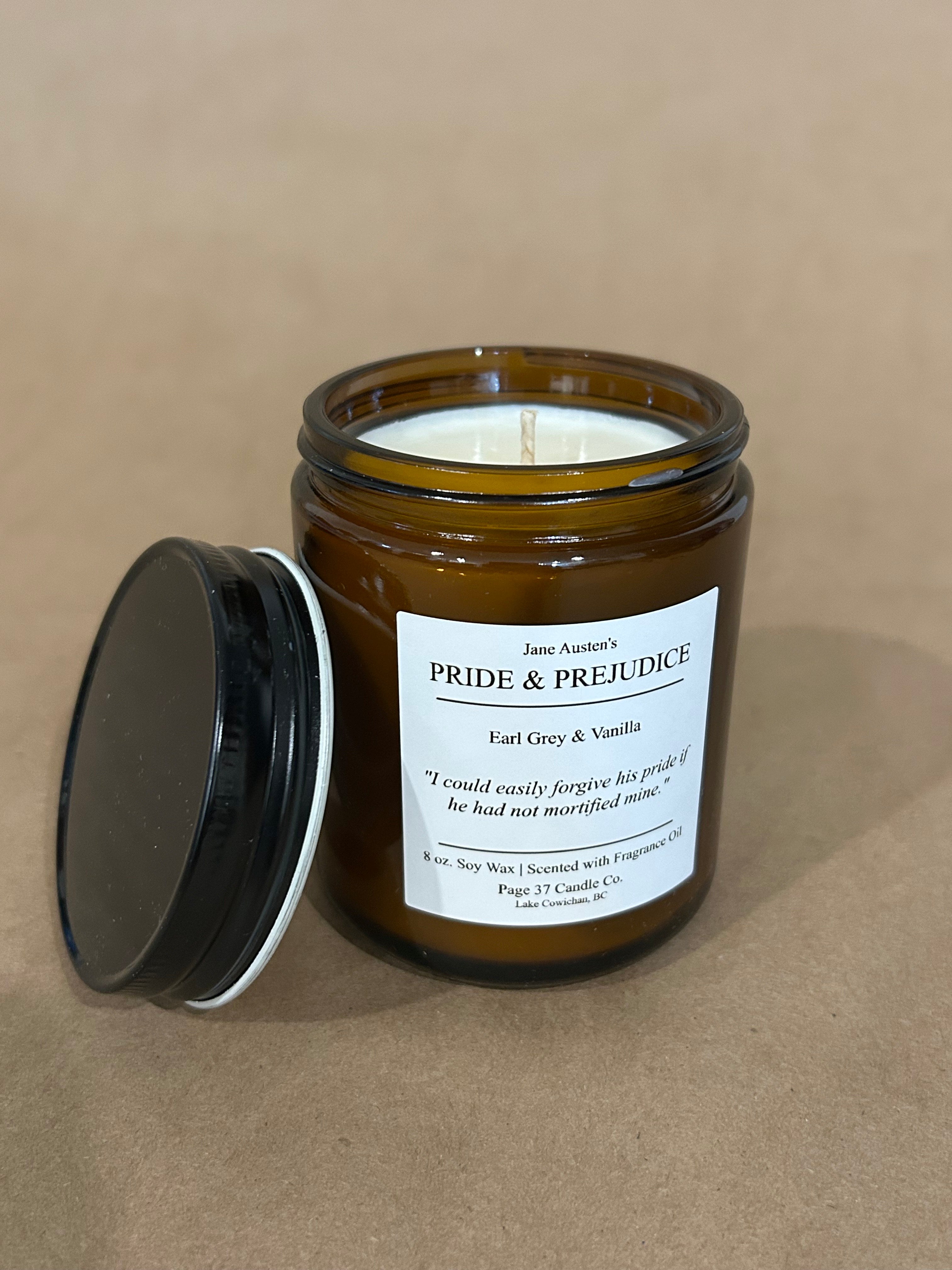Pride & Prejudice Candle ~ Page 37 Candle Co.