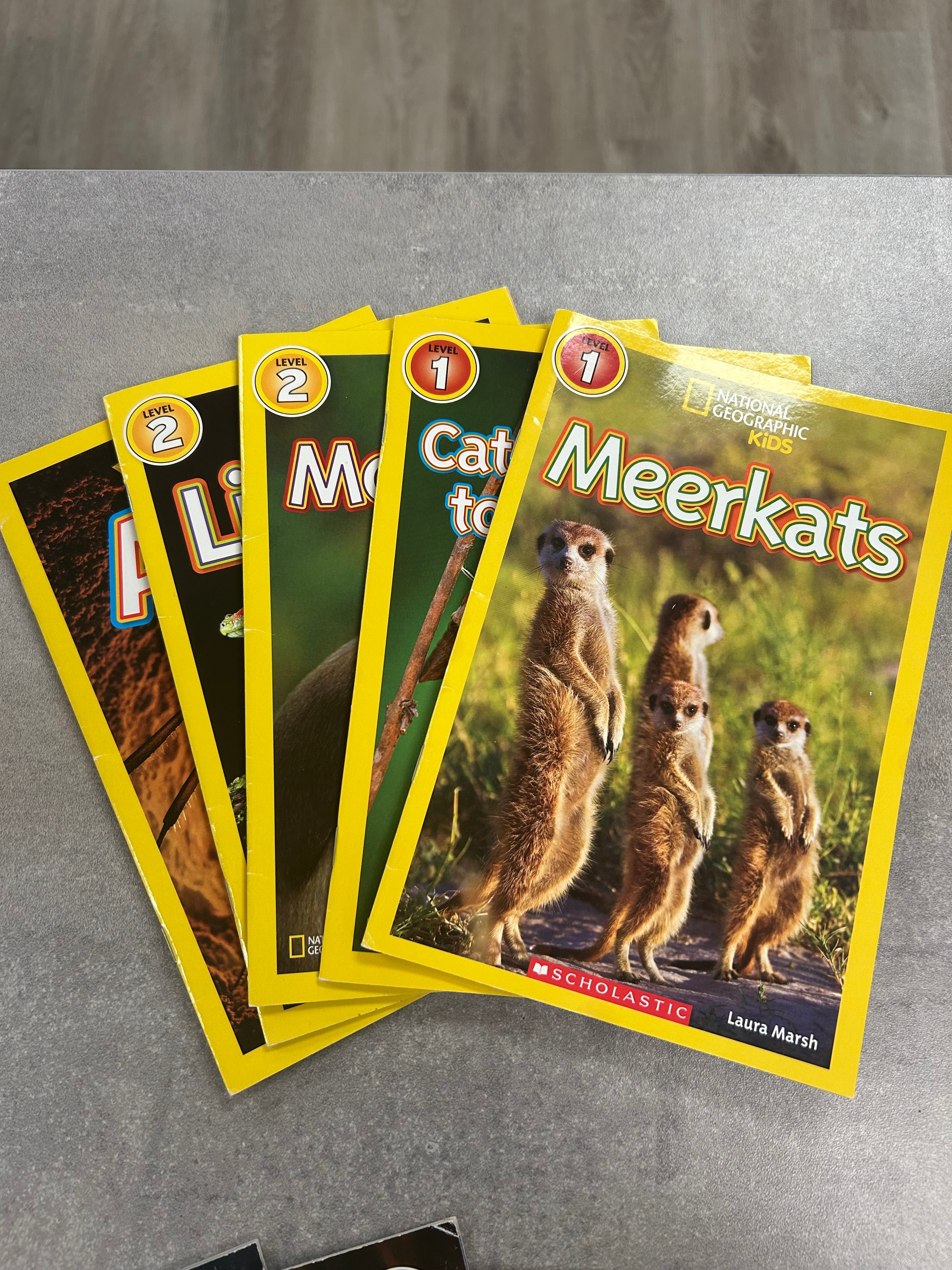 Misc 10 pc Book Set - Nature/Animal