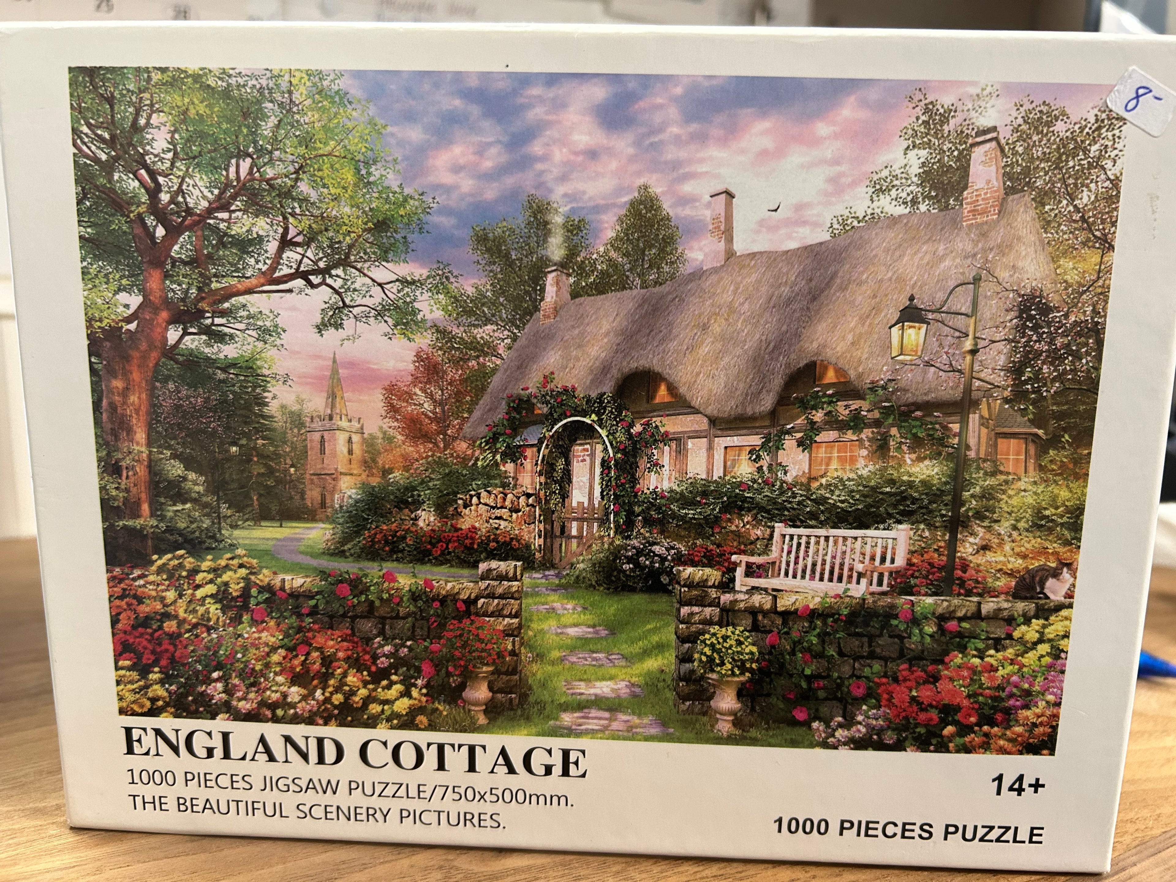 England Cottage - 1000 pieces - Puzzle