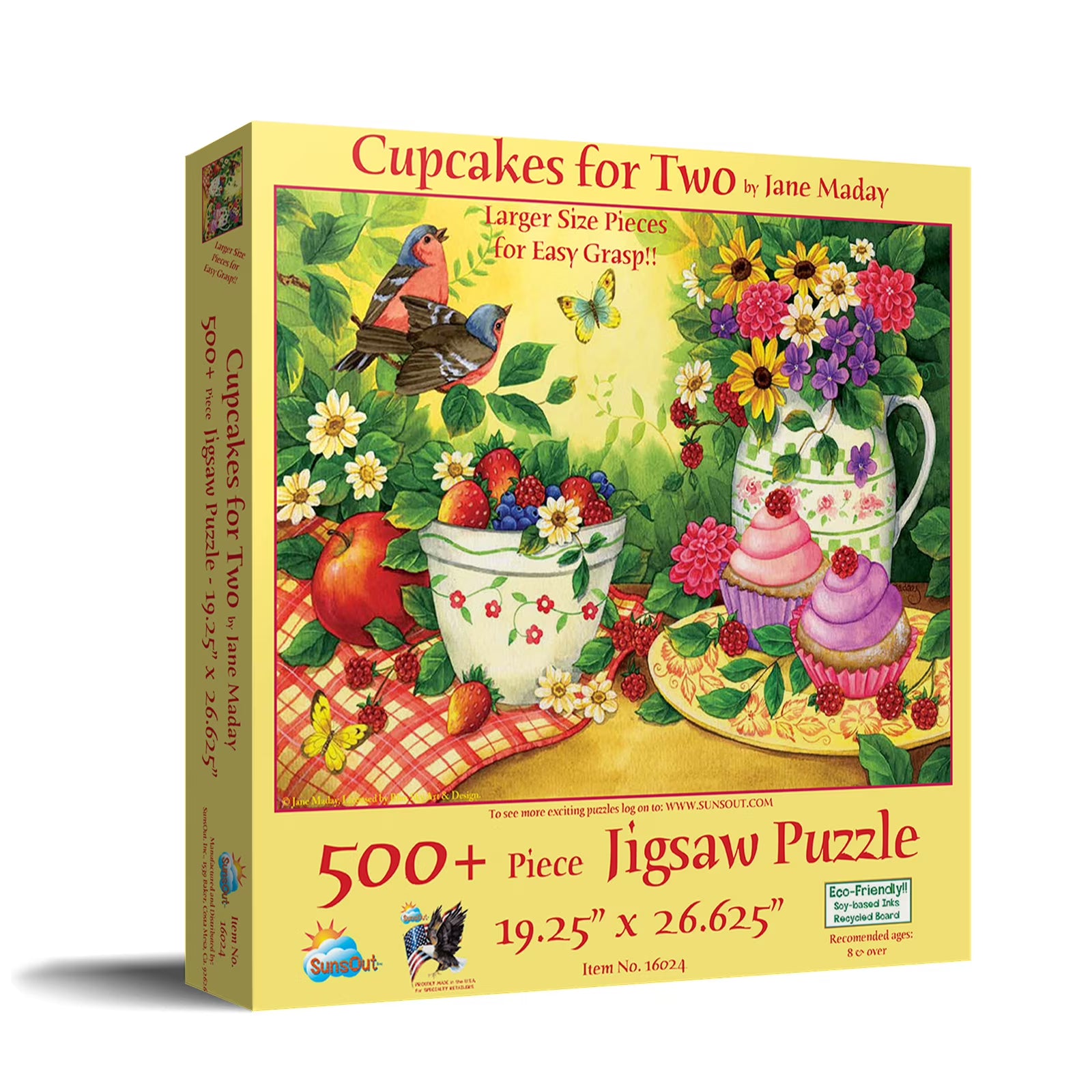 Cupcakes for Two - 500 pc Puzzle - SunsOut