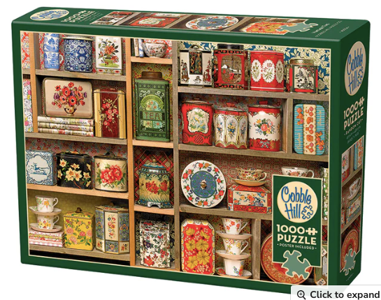 Vintage Tins -1000 pieces - Cobble Hill Puzzle