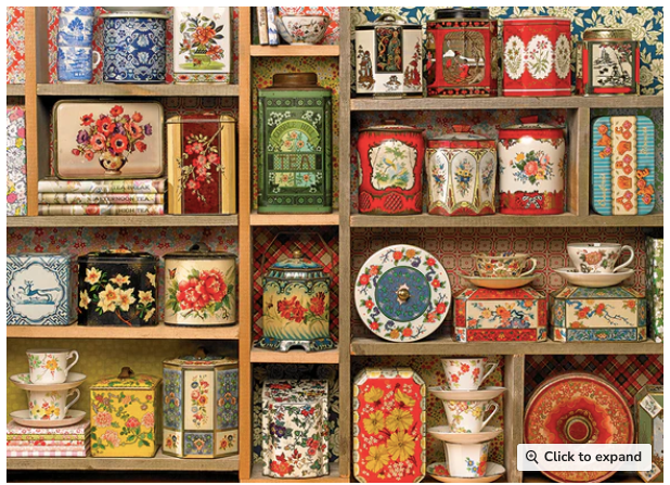 Vintage Tins -1000 pieces - Cobble Hill Puzzle