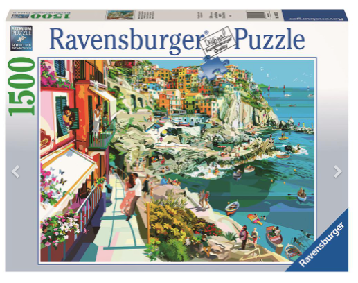Romance in Cinque Terre - 1500 pieces - Ravensburger