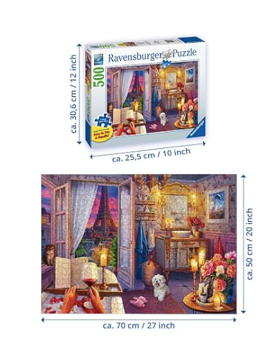 Cozy Bathroom - Ravensburger Puzzle - 500 Piece