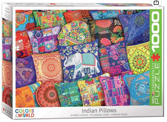 Indian Pillows - 1000 Piece Puzzle