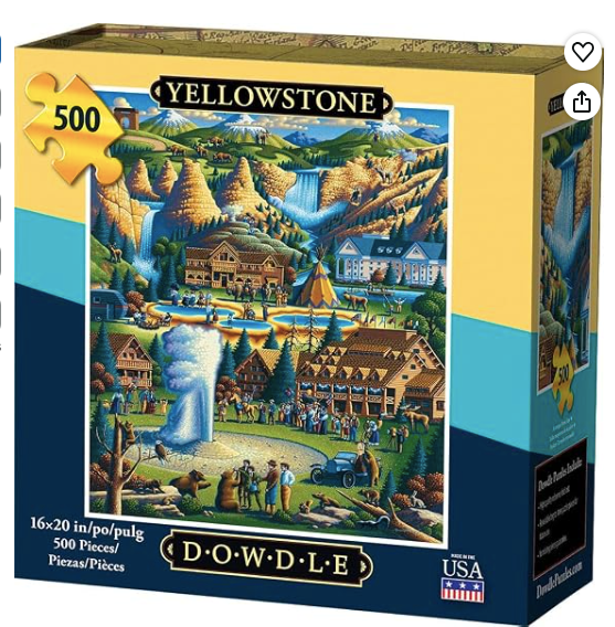 Yellowstone- Dowdle - 500 Piece Puzzle