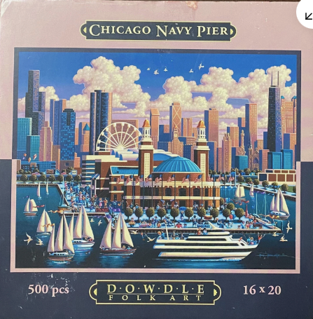 Chicago Navy Pier - Dowdle - 500 Piece Puzzle