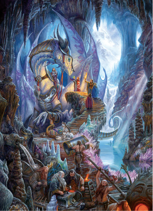 Dragonforge - 1000 pieces - Cobble Hill Puzzle