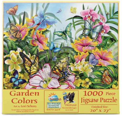 Garden Colors - 1000 pieces - SunsOut Puzzle