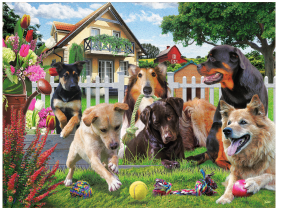 Please Play With Us - 500 pieces - SunsOut Puzzle
