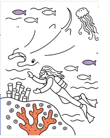 Animals Dot-To-Dot Coloring Book