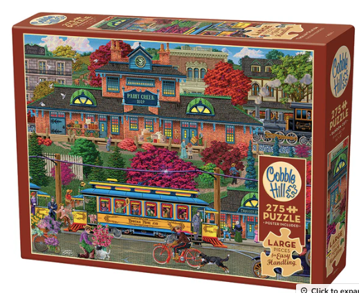 Trolley Station - Cobble Hill Puzzle - 275 large pieces