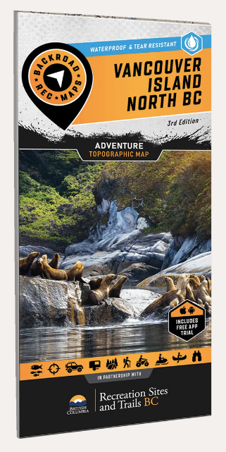 Vancouver Island North BC  - Adventure Topographic Map