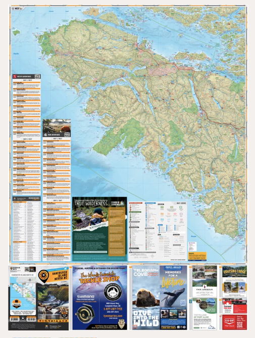 Vancouver Island North BC  - Adventure Topographic Map