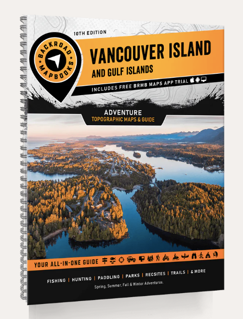 Vancouver Island BC Backroad Mapbook