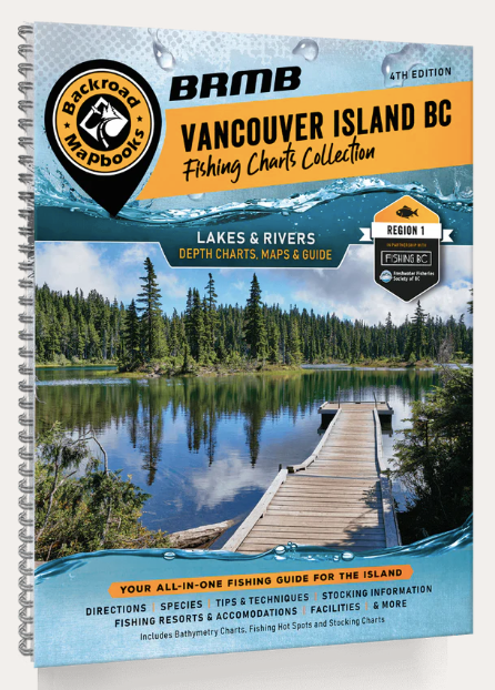 Vancouver Island BC Fishing Charts Collection