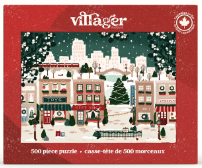 Small Town Holiday- 500 pcs - Villager Puzzles
