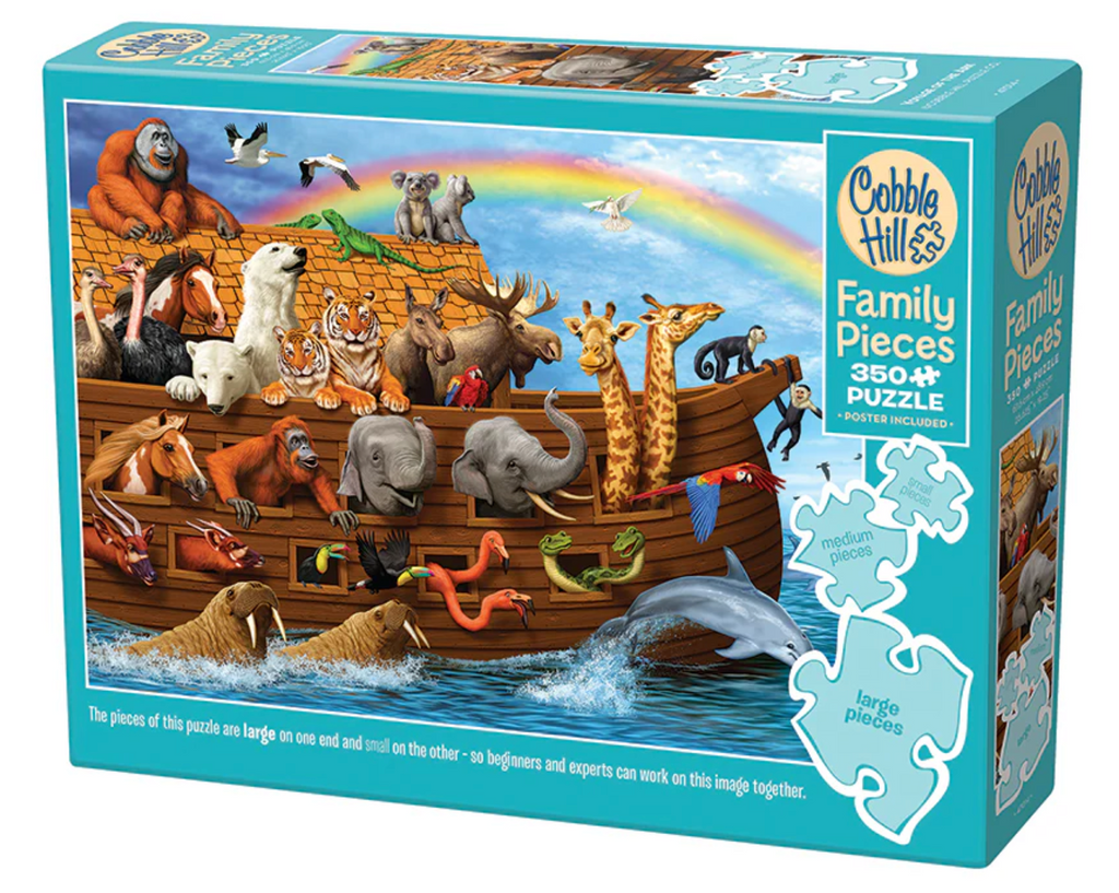 Voyage of the Ark (Family) 350 Pieces - Cobble Hill Puzzles