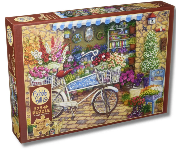 Pedals 'n' Petals (Easy Handling) 275 pieces - Cobble Hill Puzzle