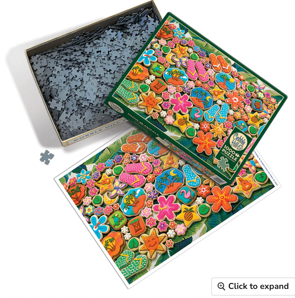 Tropical Cookies - 1000 pieces - Cobble Hill Puzzle