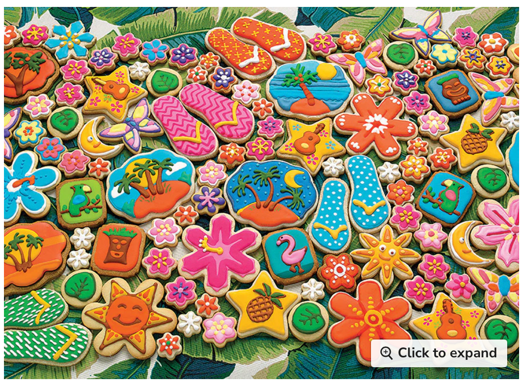 Tropical Cookies - 1000 pieces - Cobble Hill Puzzle