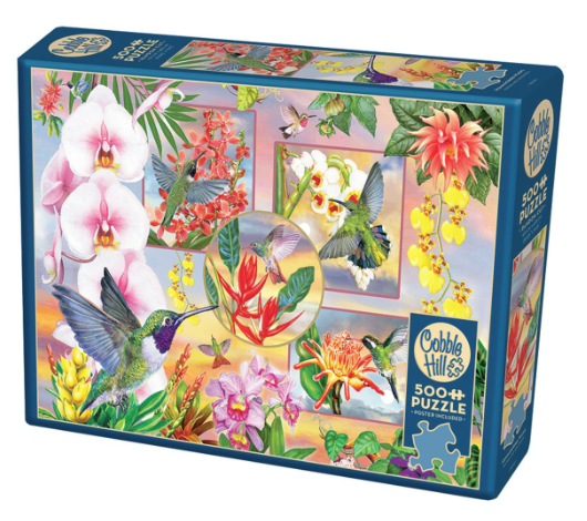 Hummingbird Magic - 500 pieces - Cobble Hill Puzzle