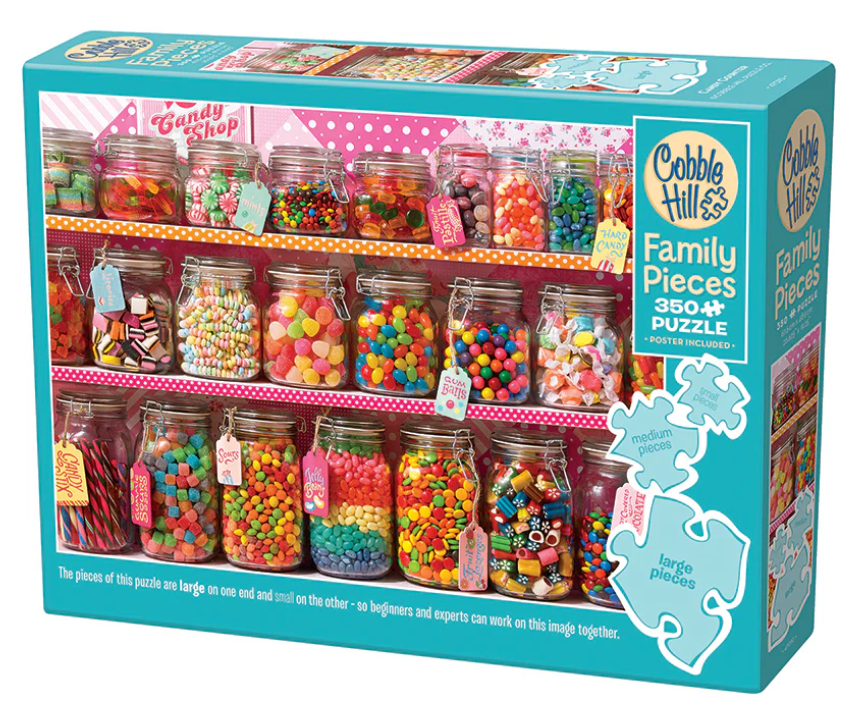 Candy Counter (Family) 350 Pieces - Cobble Hill Puzzles