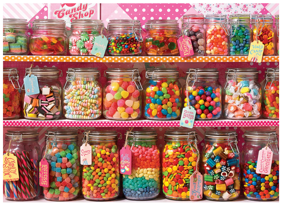 Candy Counter (Family) 350 Pieces - Cobble Hill Puzzles