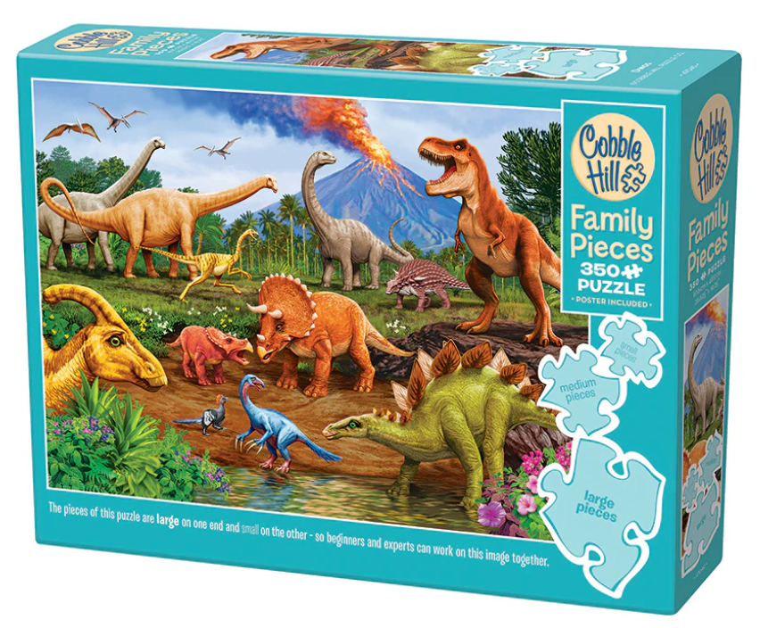 Dinos (Family) 350 Pieces - Cobble Hill Puzzles