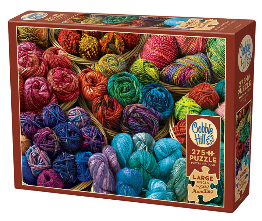 A Yen for Yarn (Easy Handling) 275 pieces - Cobble Hill Puzzle